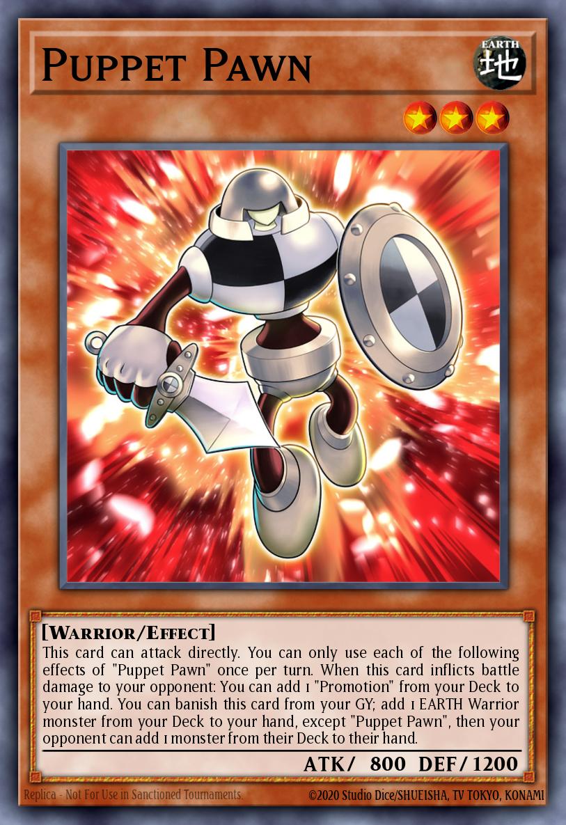 Puppet Pawn Yu-Gi-Oh card