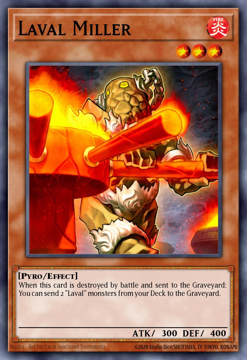Laval Miller Yu-Gi-Oh card