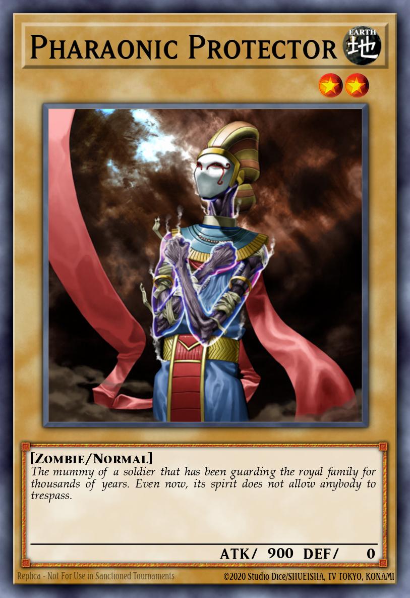 Pharaonic Protector Yu-Gi-Oh card
