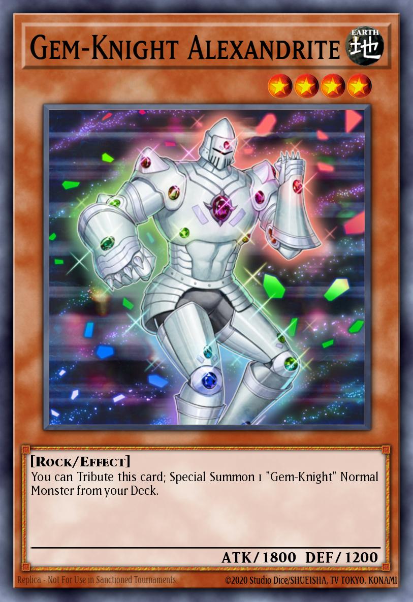 Gem-Knight Alexandrite Yu-Gi-Oh card
