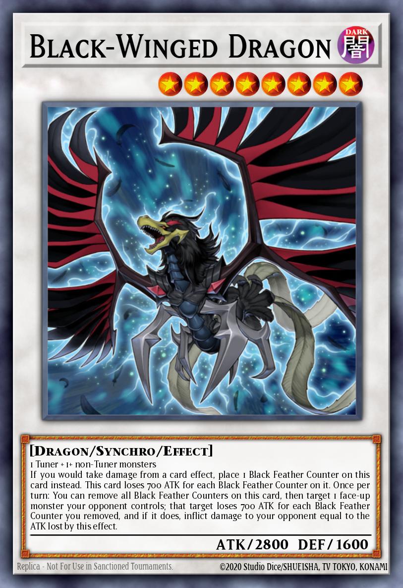 Black-Winged Dragon Yu-Gi-Oh card