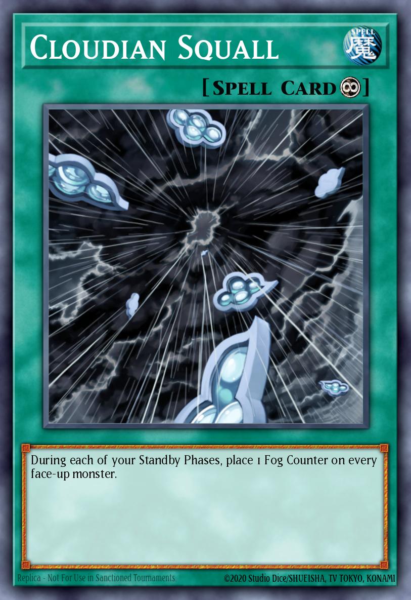 Cloudian Squall Yu-Gi-Oh card