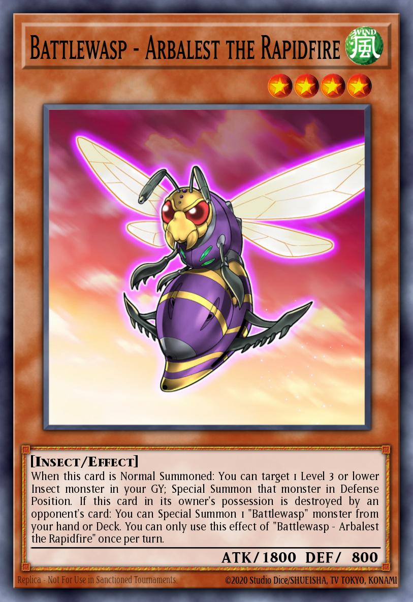 Battlewasp - Arbalest the Rapidfire Yu-Gi-Oh card