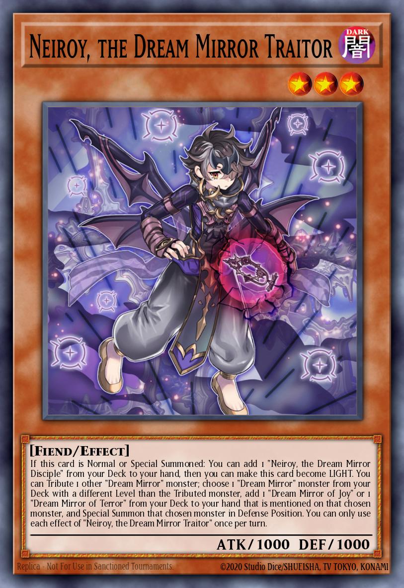 Neiroy, the Dream Mirror Traitor Yu-Gi-Oh card
