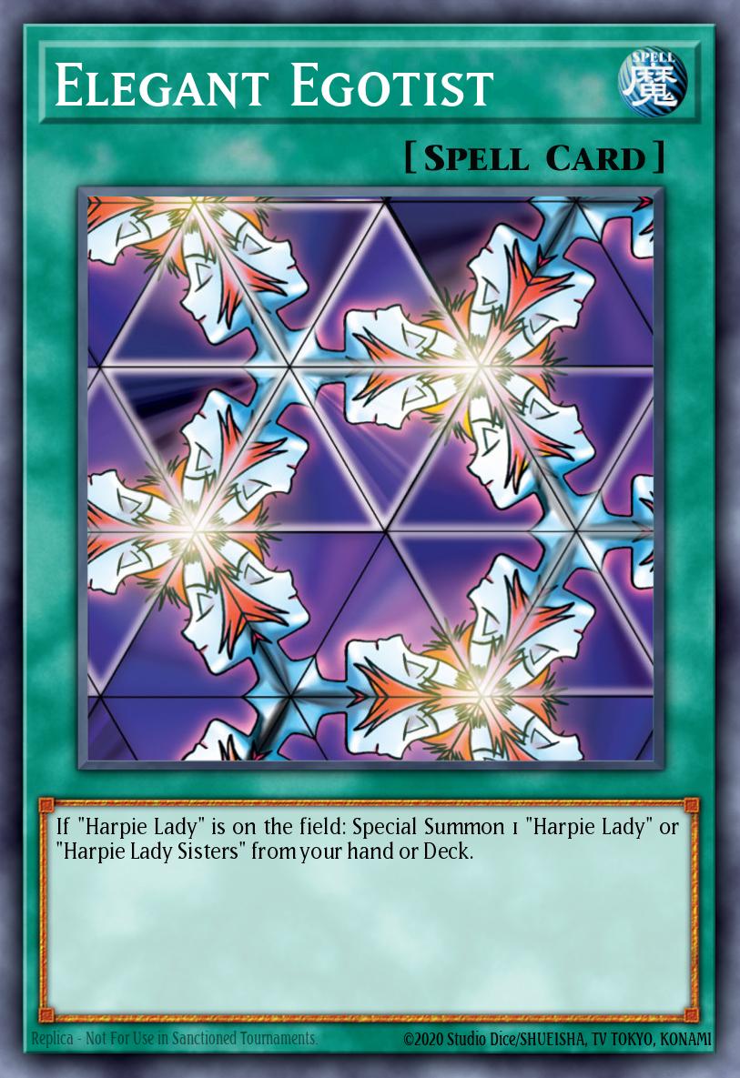 Elegant Egotist Yu-Gi-Oh card