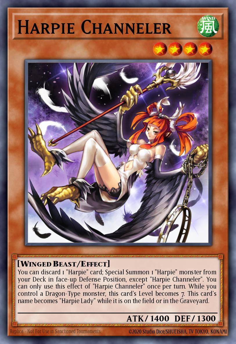 Harpie Channeler Yu-Gi-Oh card