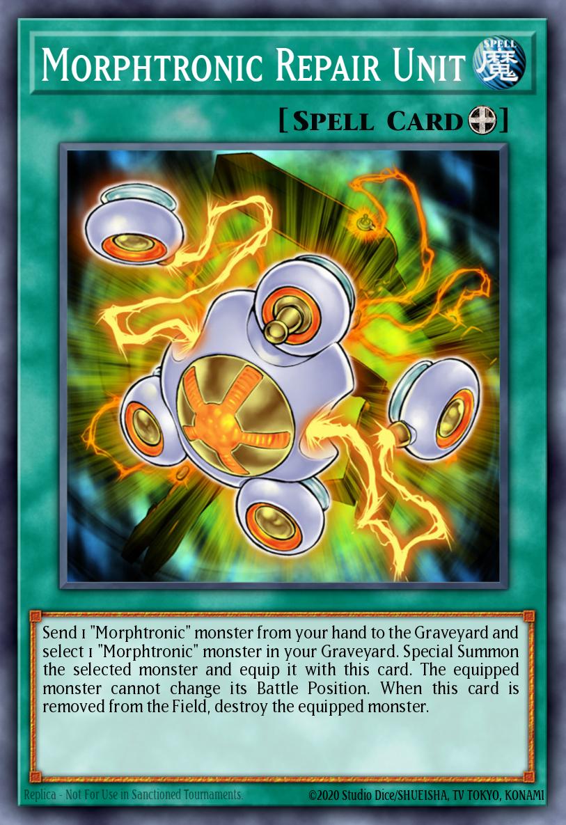 Morphtronic Repair Unit Yu-Gi-Oh card