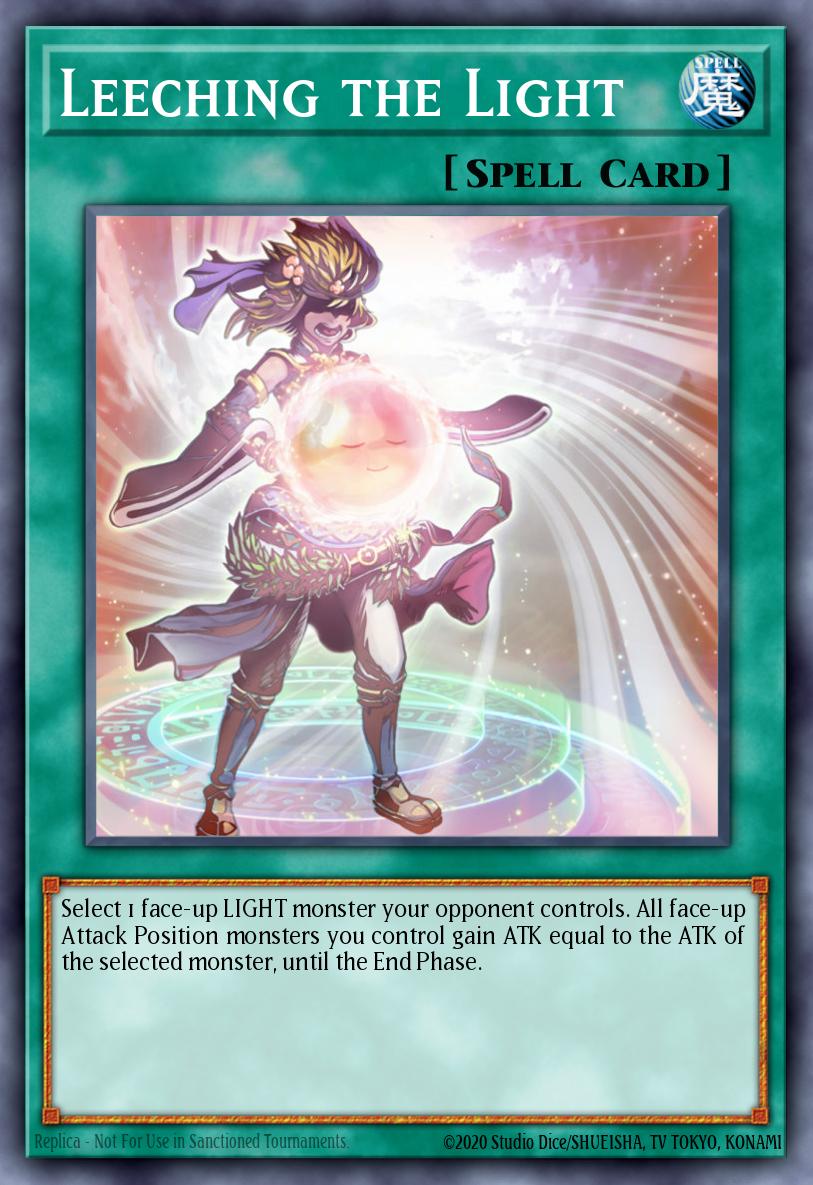 Leeching the Light Yu-Gi-Oh card