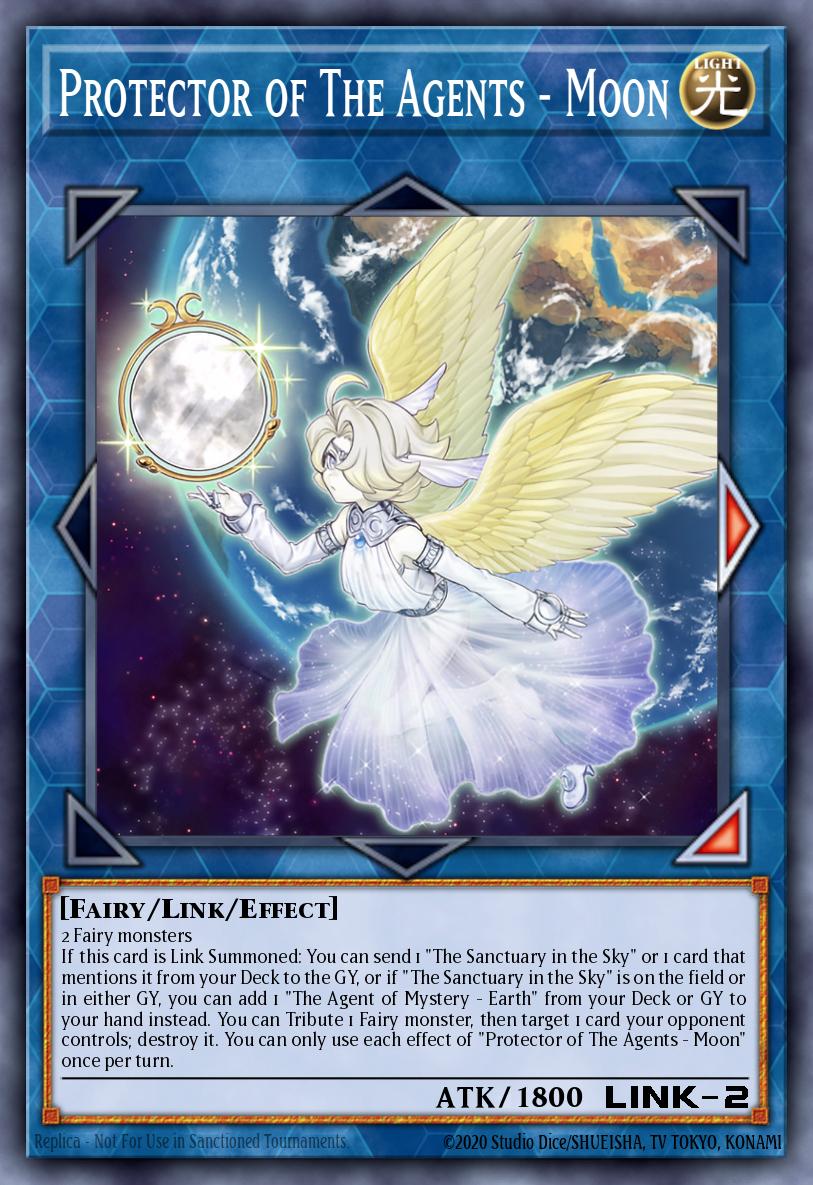 Protector of The Agents - Moon Yu-Gi-Oh card