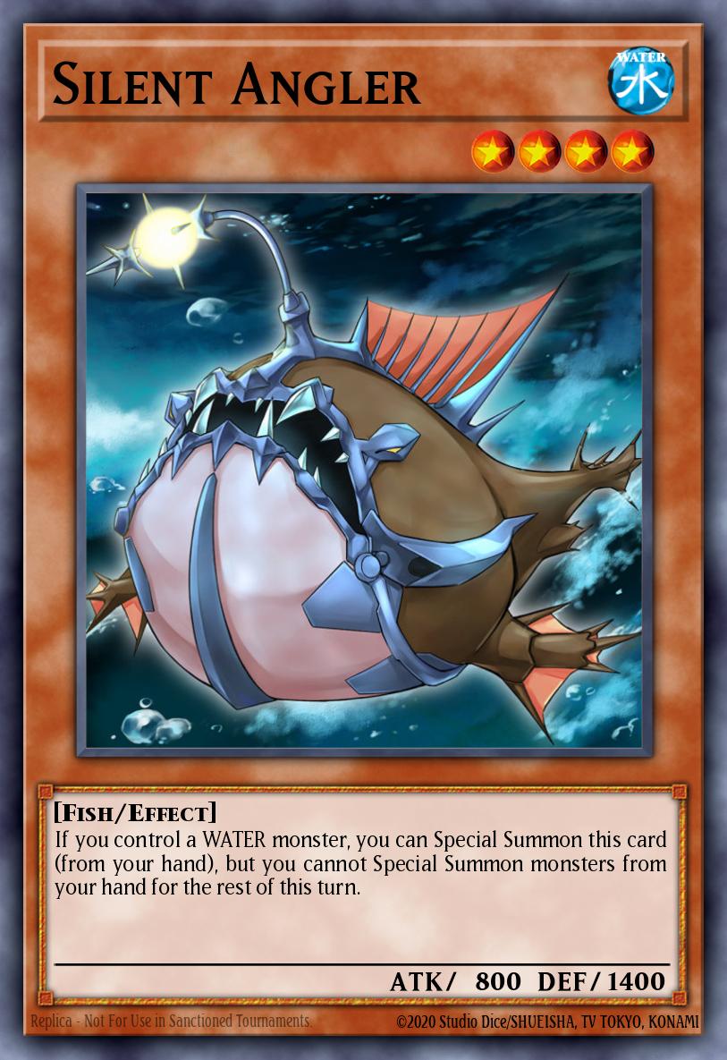 Silent Angler Yu-Gi-Oh card