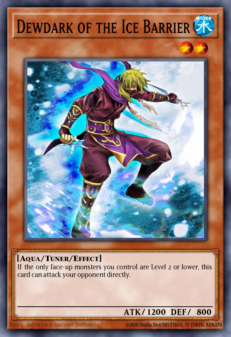 Dewdark of the Ice Barrier Yu-Gi-Oh card