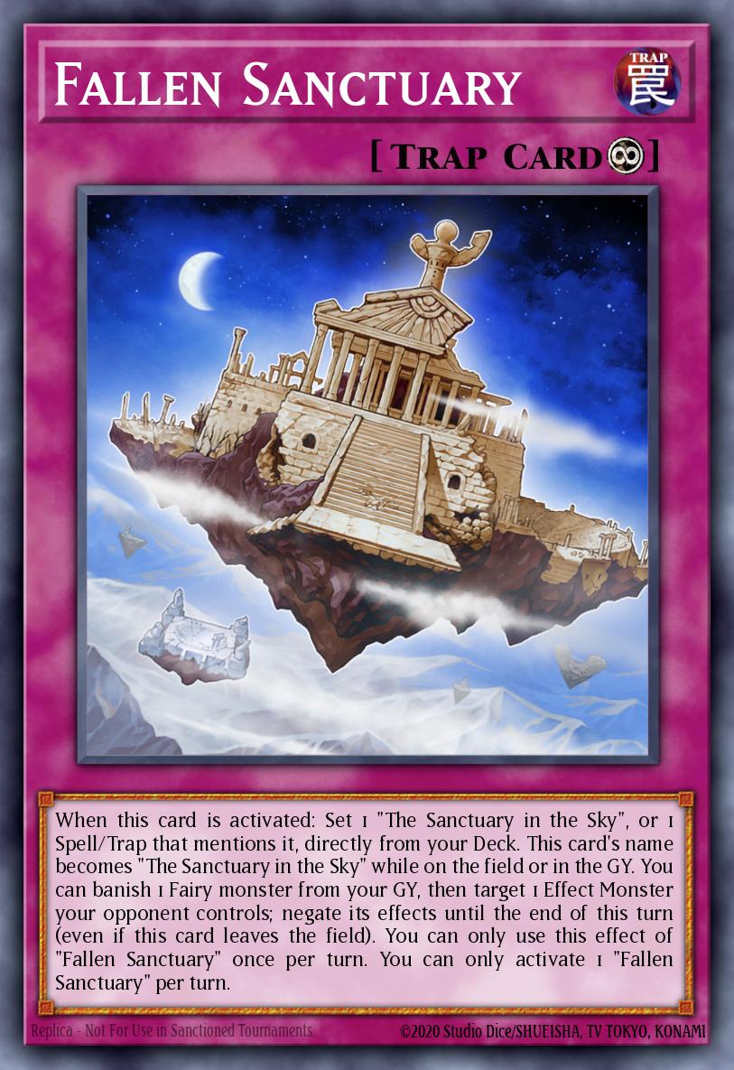 Fallen Sanctuary Yu-Gi-Oh card