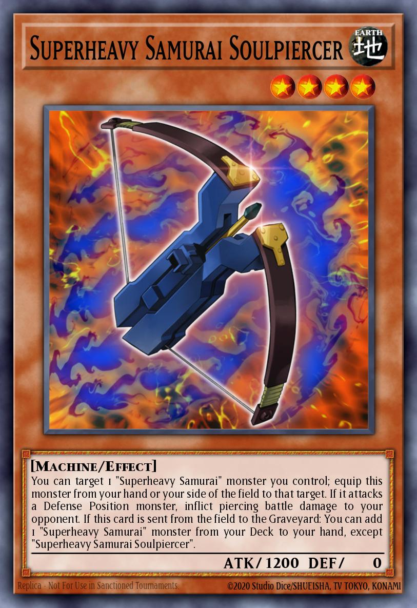 Superheavy Samurai Soulpiercer Yu-Gi-Oh card