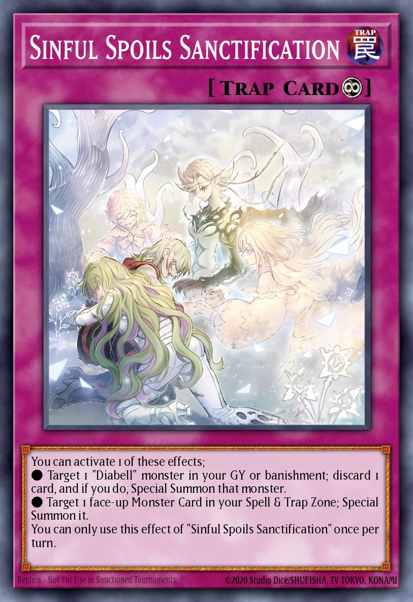 Sinful Spoils Sanctification Yu-Gi-Oh card