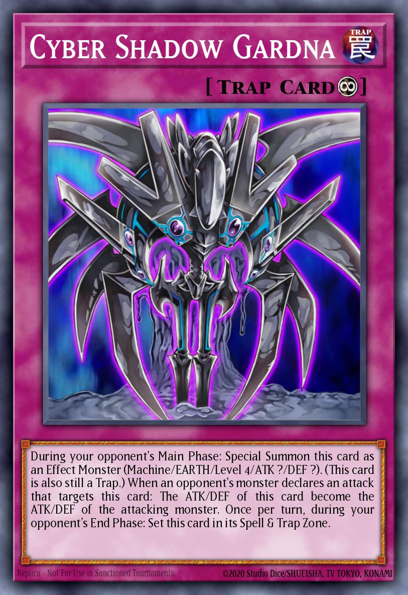 Cyber Shadow Gardna Yu-Gi-Oh card