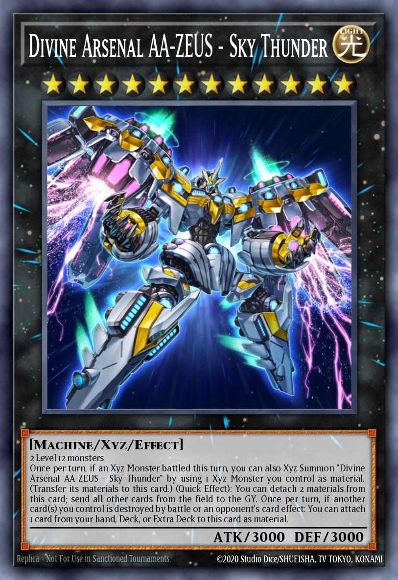 Divine Arsenal AA-ZEUS - Sky Thunder Yu-Gi-Oh card