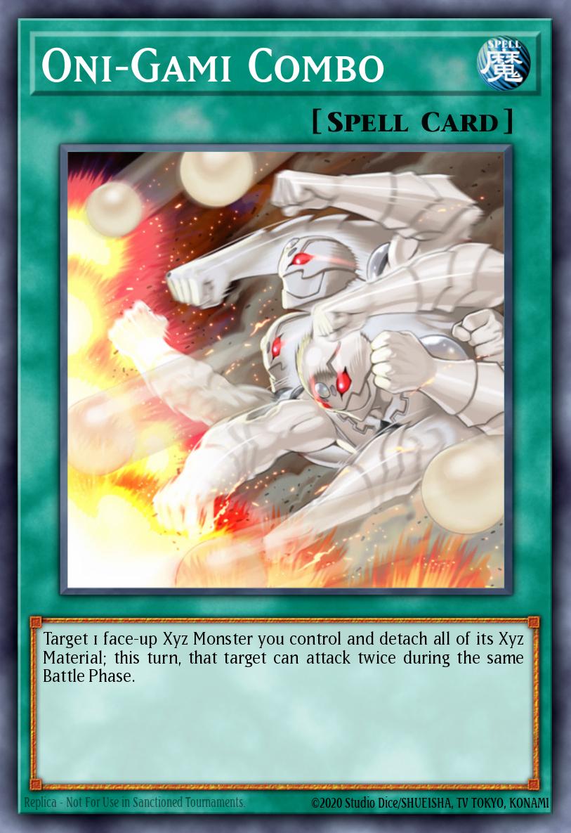 Oni-Gami Combo Yu-Gi-Oh card