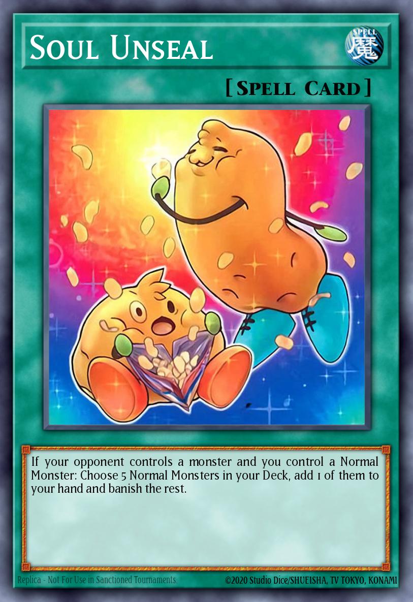 Soul Unseal Yu-Gi-Oh card