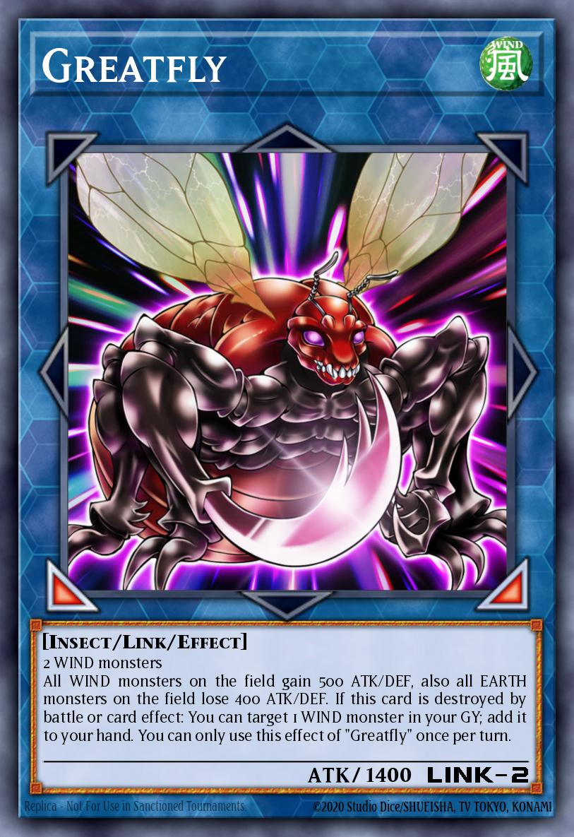 Greatfly Yu-Gi-Oh card