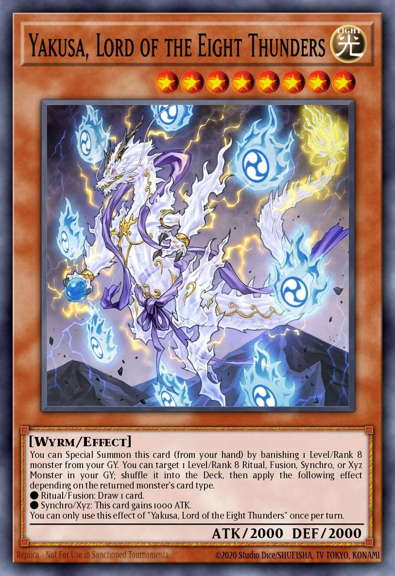 Yakusa, Lord of the Eight Thunders Yu-Gi-Oh card