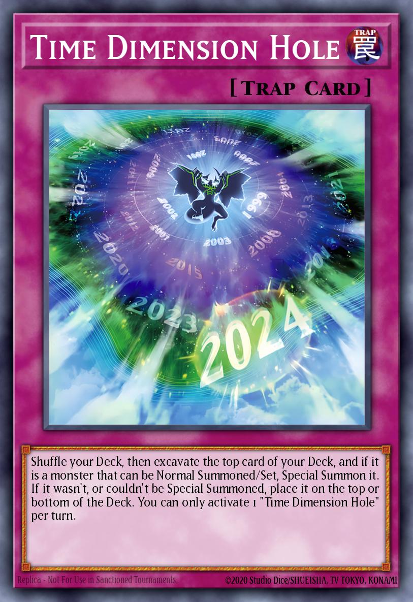 Time Dimension Hole Yu-Gi-Oh card