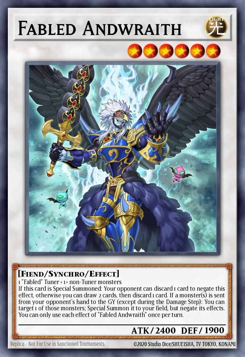 Fabled Andwraith Yu-Gi-Oh card