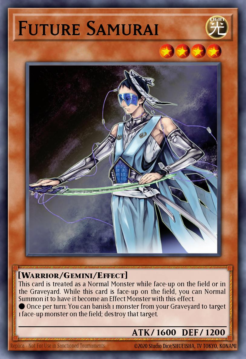 Future Samurai Yu-Gi-Oh card
