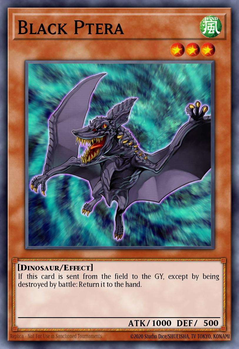 Black Ptera Yu-Gi-Oh card