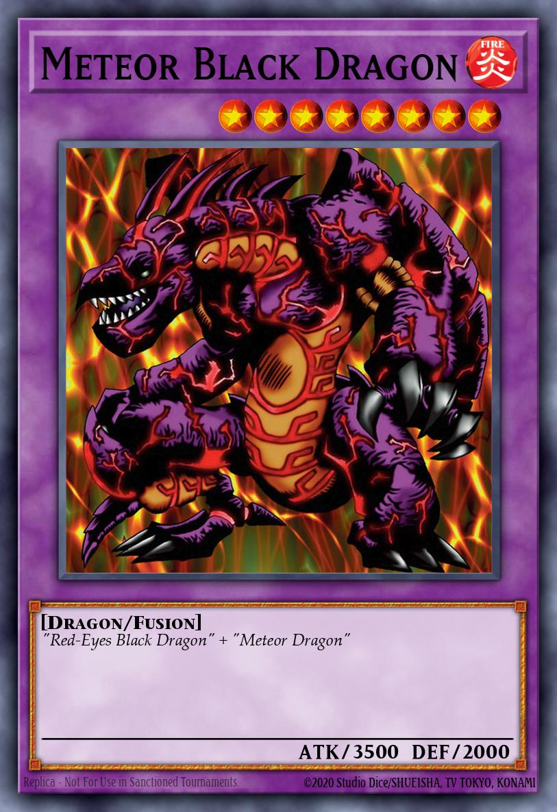 Meteor Black Dragon Yu-Gi-Oh card