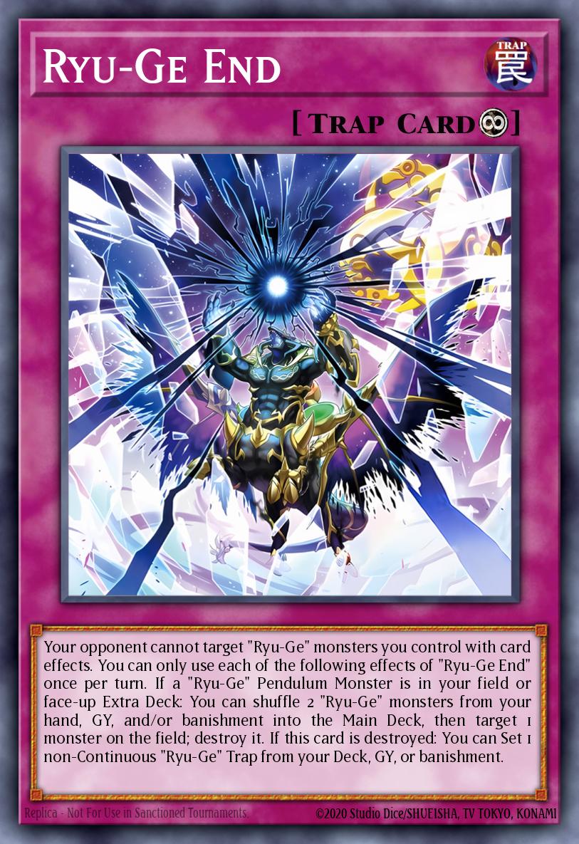 Ryu-Ge End Yu-Gi-Oh card