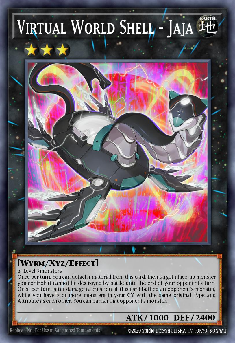 Virtual World Shell - Jaja Yu-Gi-Oh card