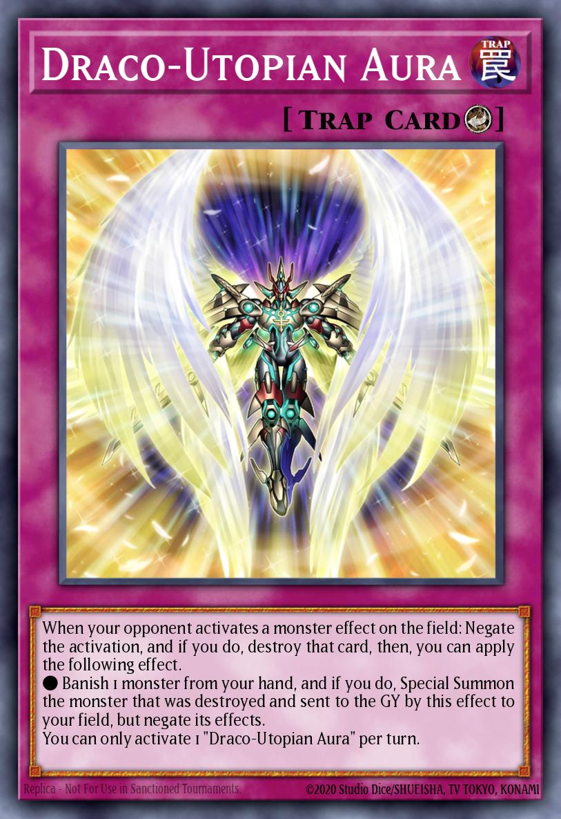 Draco-Utopian Aura Yu-Gi-Oh card