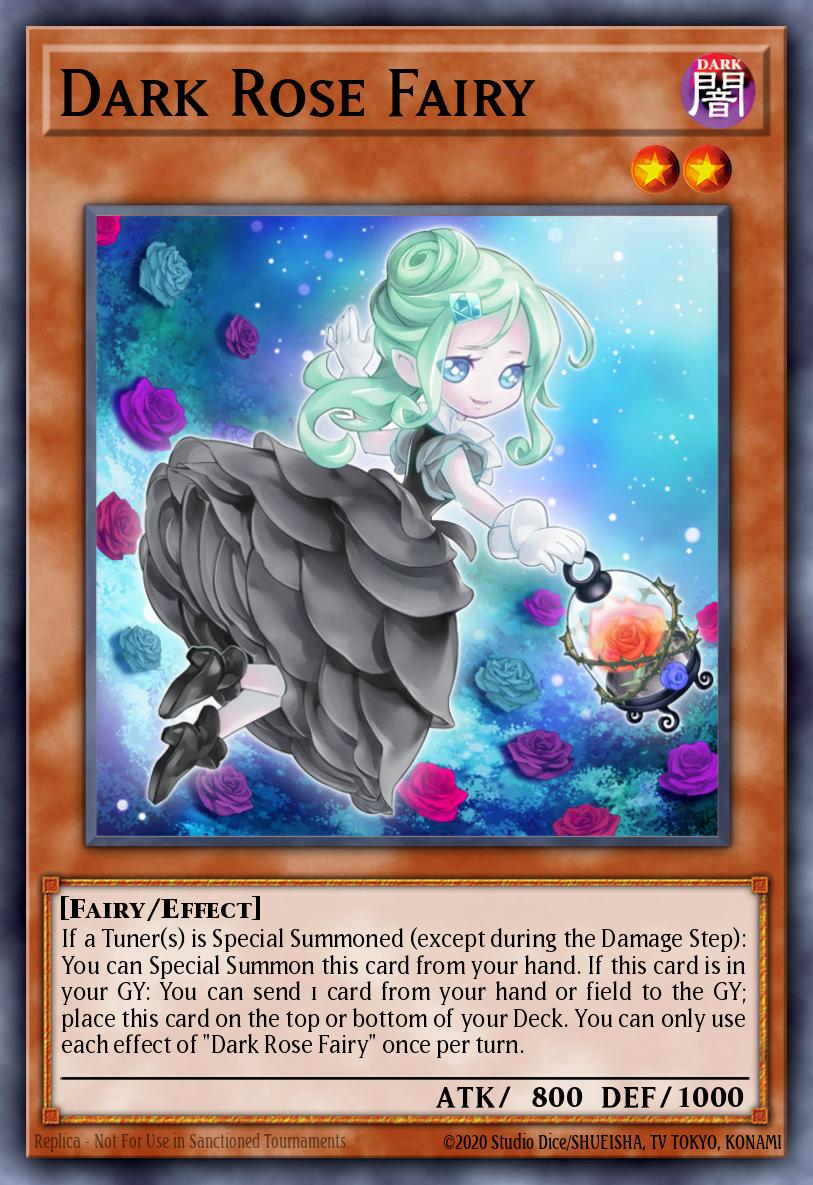 Dark Rose Fairy Yu-Gi-Oh card