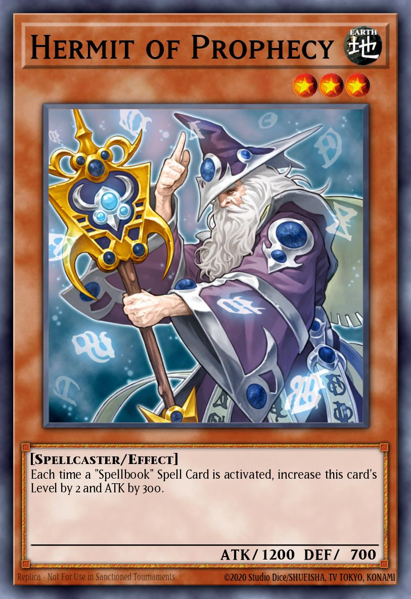 Hermit of Prophecy Yu-Gi-Oh card