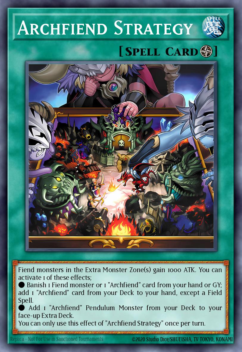 Archfiend Strategy Yu-Gi-Oh card