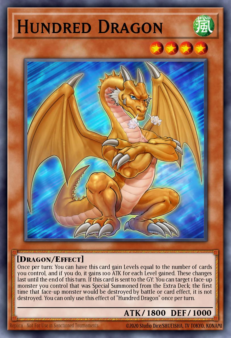 Hundred Dragon Yu-Gi-Oh card