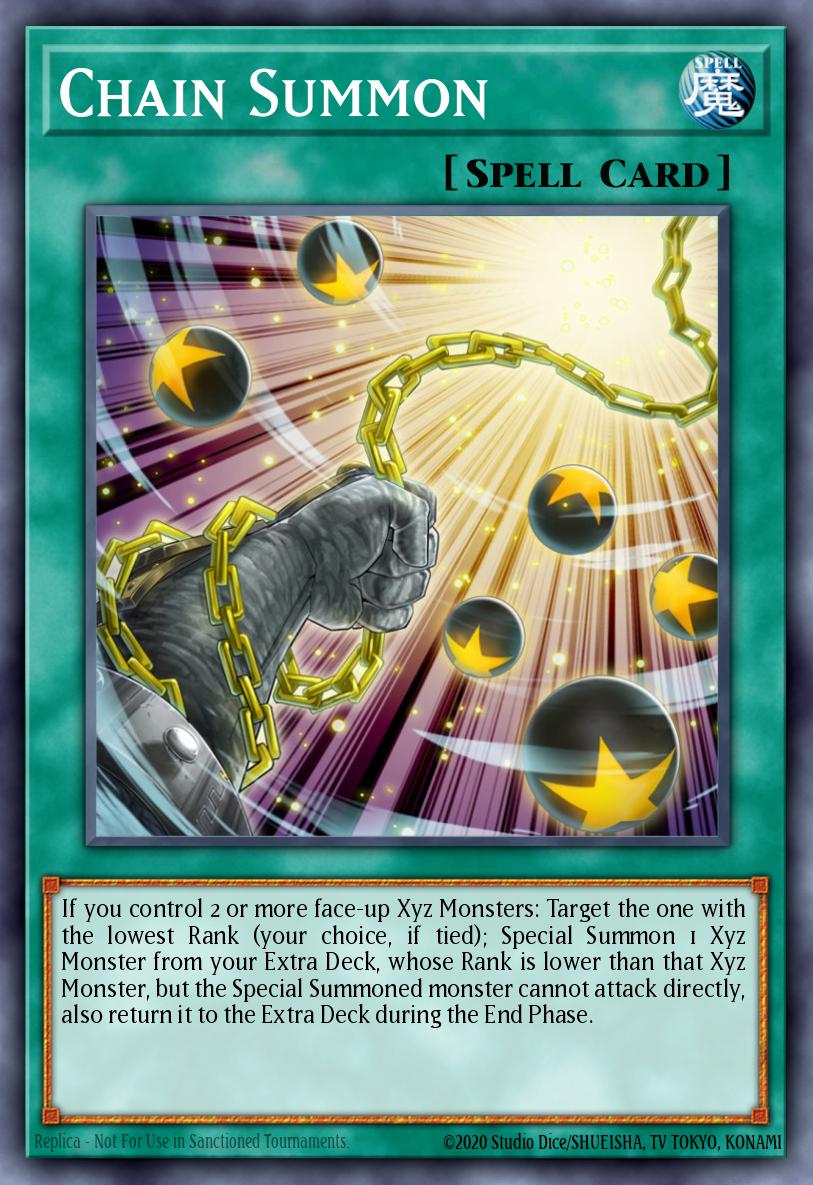 Chain Summon Yu-Gi-Oh card