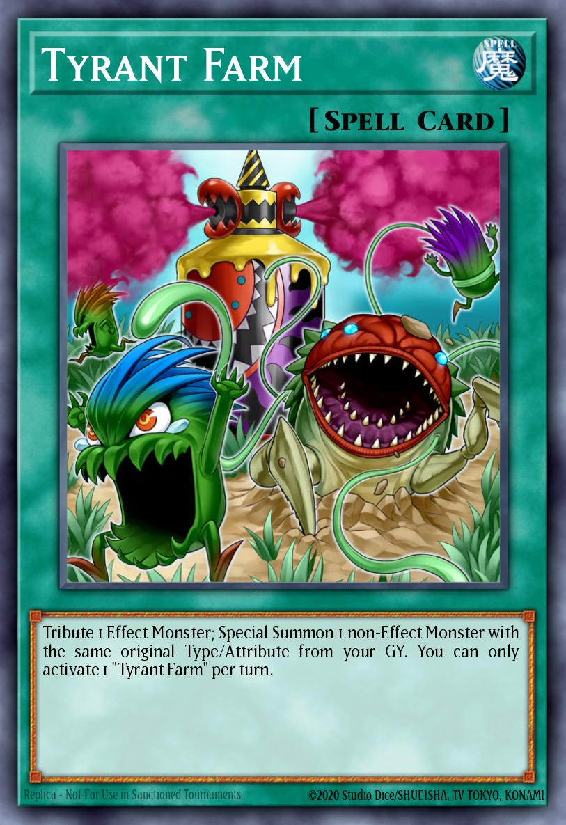 Tyrant Farm Yu-Gi-Oh card