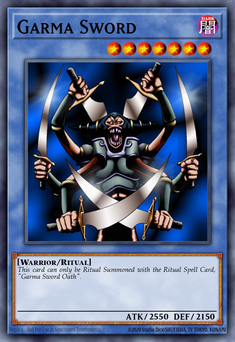 Garma Sword Yu-Gi-Oh card