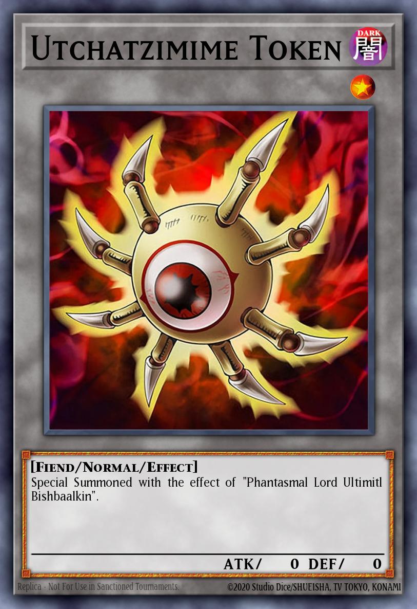 Utchatzimime Token Yu-Gi-Oh card