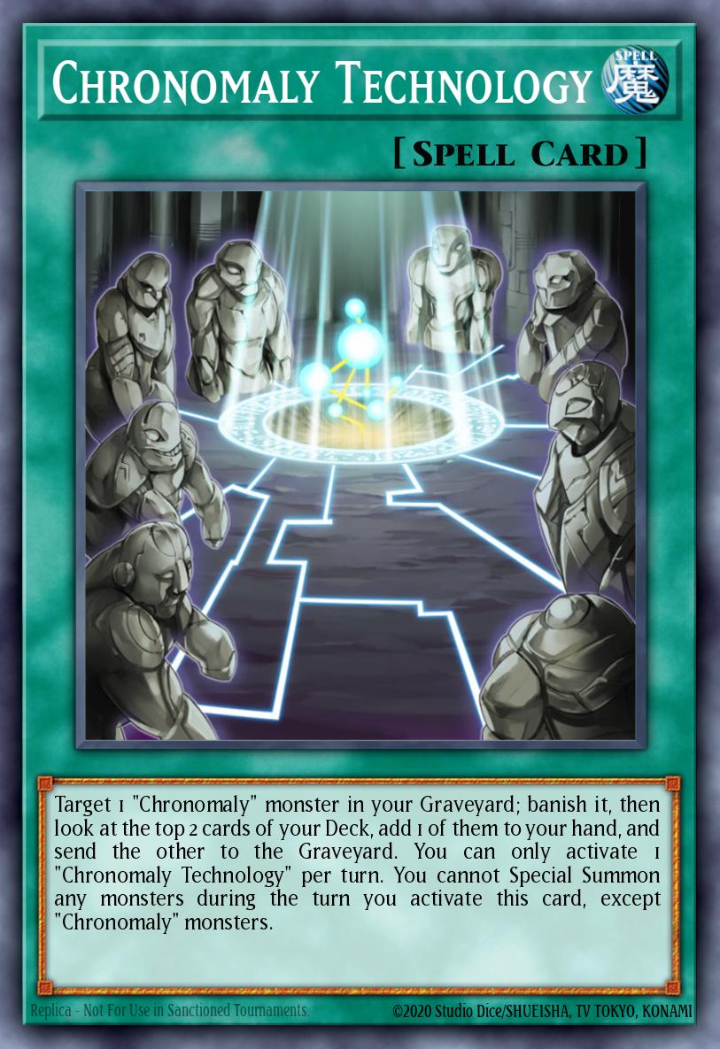 Chronomaly Technology Yu-Gi-Oh card
