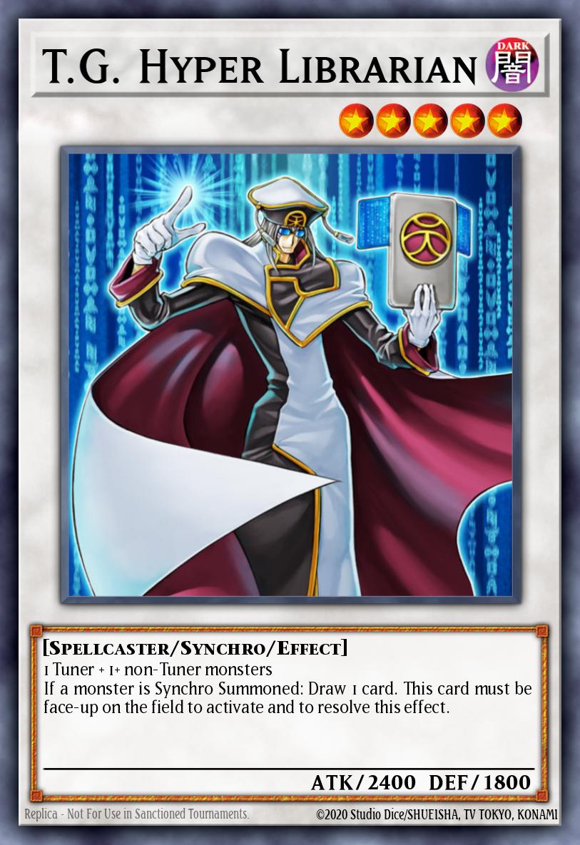 T.G. Hyper Librarian Yu-Gi-Oh card
