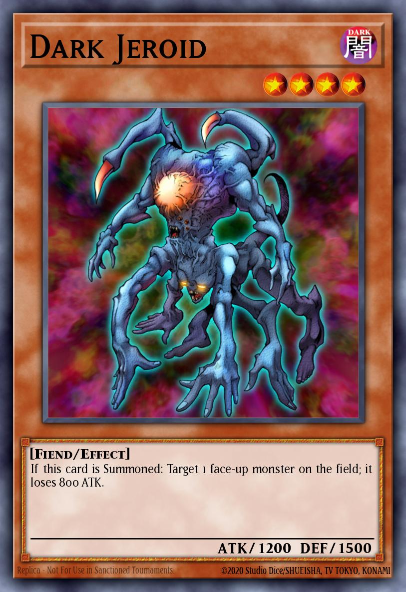 Dark Jeroid Yu-Gi-Oh card