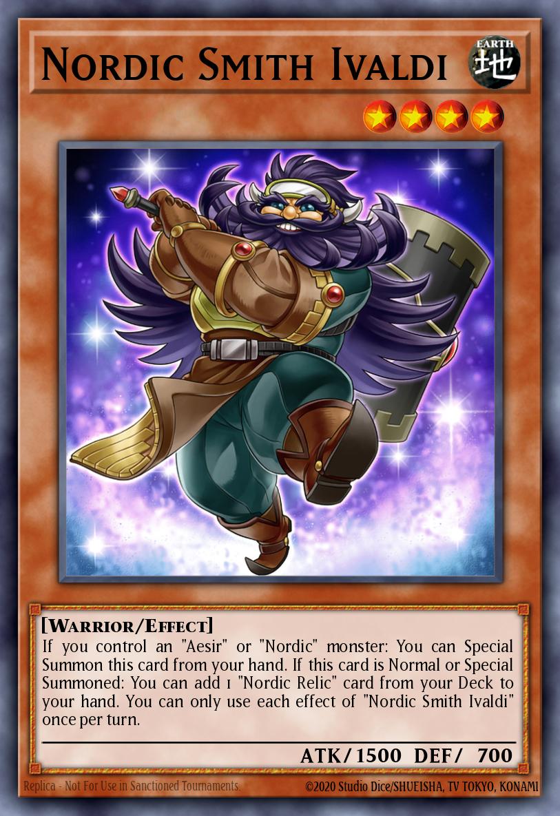 Nordic Smith Ivaldi Yu-Gi-Oh card