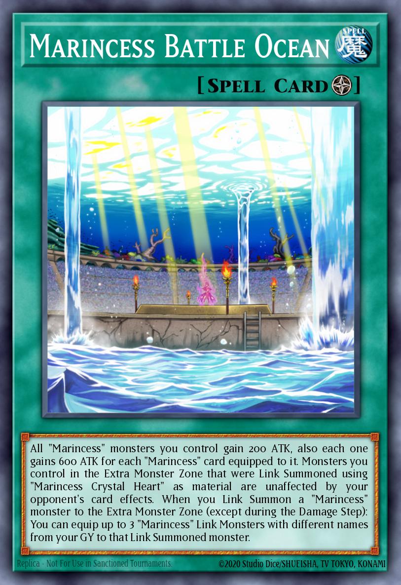 Marincess Battle Ocean Yu-Gi-Oh card