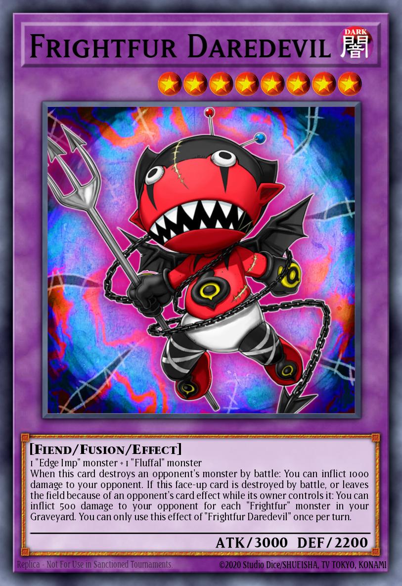 Frightfur Daredevil Yu-Gi-Oh card