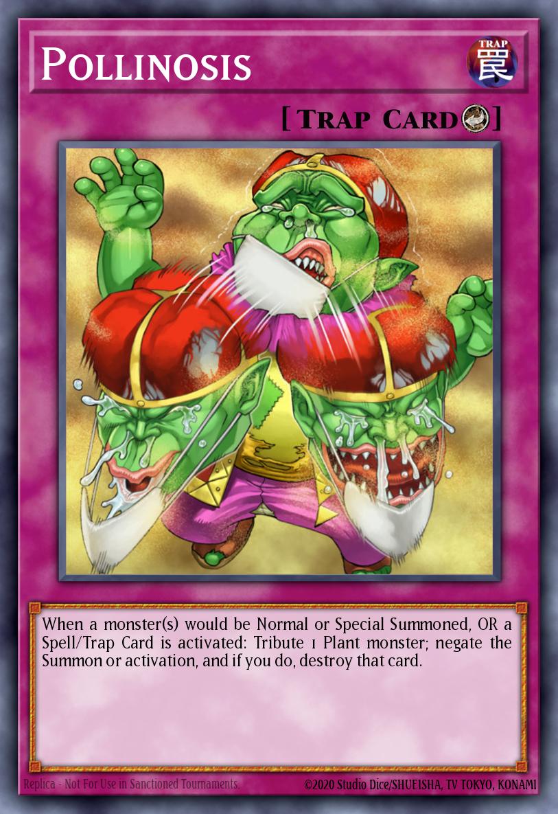 Pollinosis Yu-Gi-Oh card