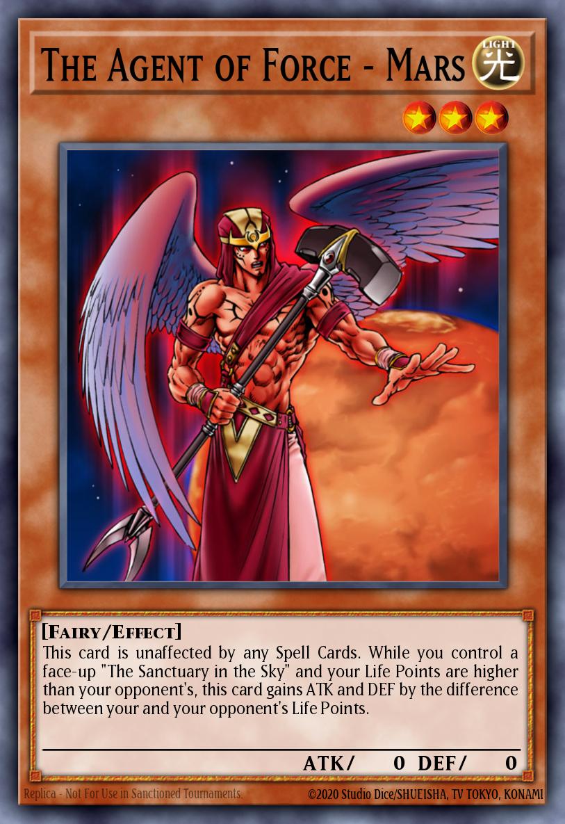 The Agent of Force - Mars Yu-Gi-Oh card