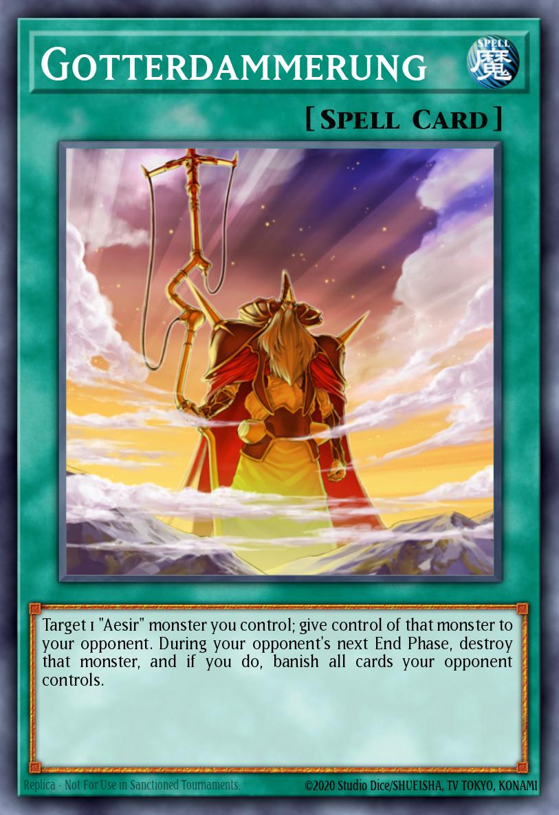 Gotterdammerung Yu-Gi-Oh card