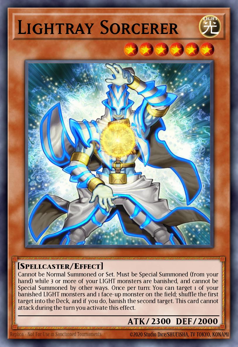 Lightray Sorcerer Yu-Gi-Oh card